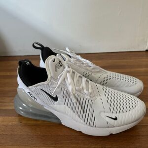 Nike Air Max 270 White Black Men's Shoes